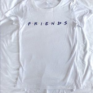 XS Friends Tv show White T Shirt